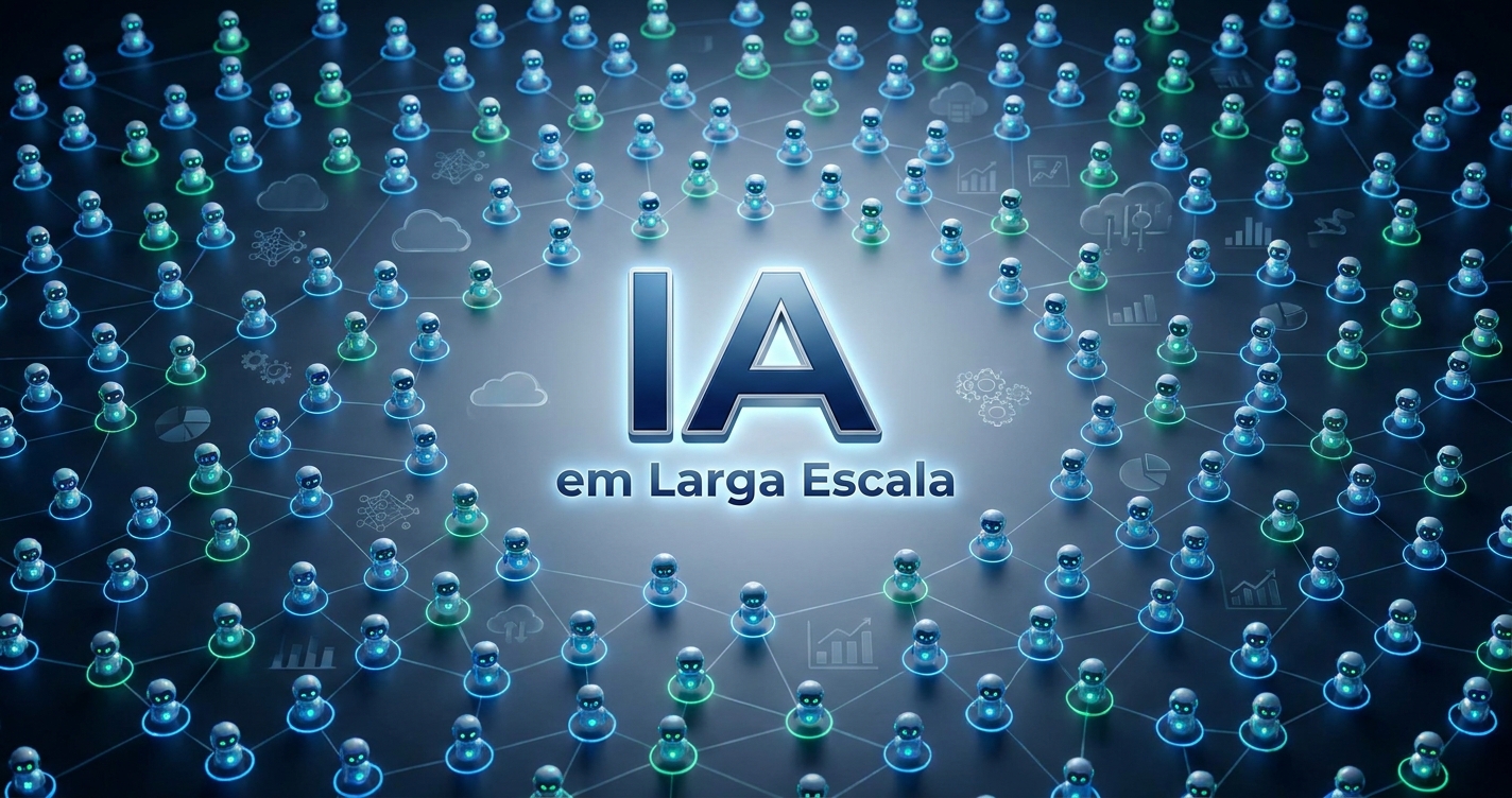 IA em Larga Escala: 1000 Agentes para um Desafio Computacional