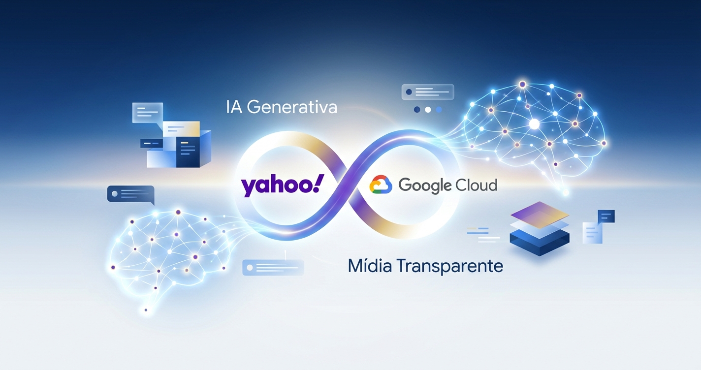 Yahoo e Google Cloud: IA Generativa para Mídia Transparente
