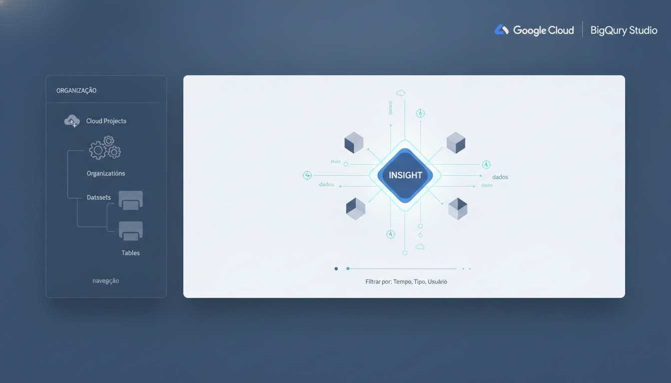 BigQuery Studio: Navegue Resultados Entre Organizações