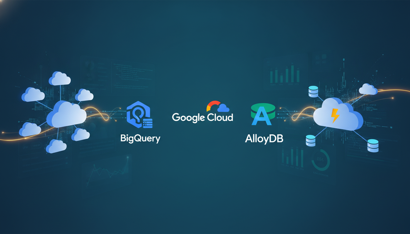 Inovações BigQuery e AlloyDB do Google Cloud