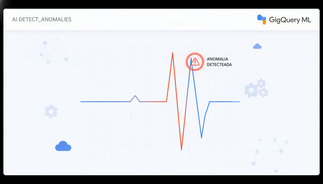 BigQuery ML: AI.DETECT_ANOMALIES GA para Detecção de Anomalias