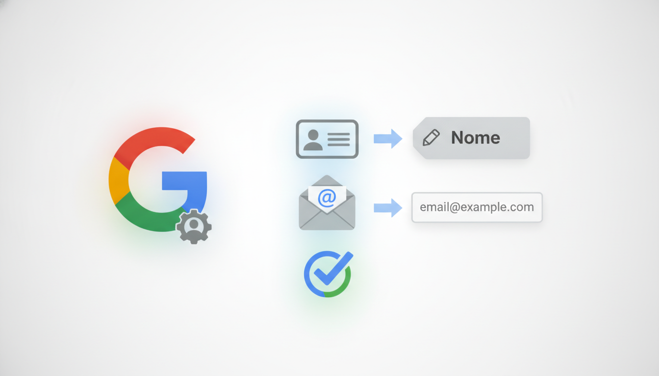 Atualize Seu Perfil Google: Mude Nome e E-mail Fácil!