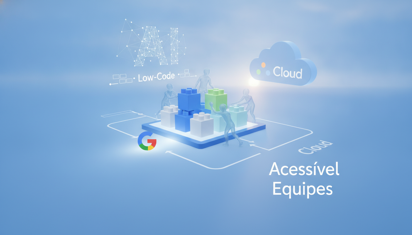 IA Acessível: Guia Low-Code no Google Cloud para Pequenas Equipes