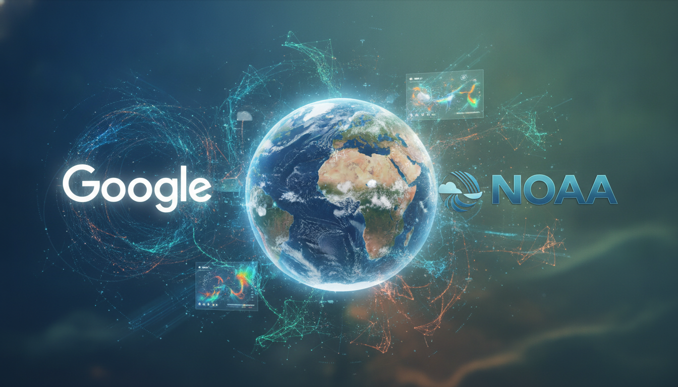 Clima do Futuro: Google e NOAA Unem Forças na Previsão
