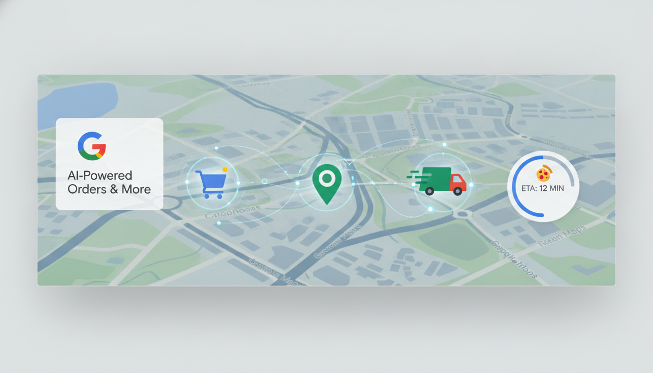 Google Maps Aprimora Experiências com IA para Pedidos e Mais