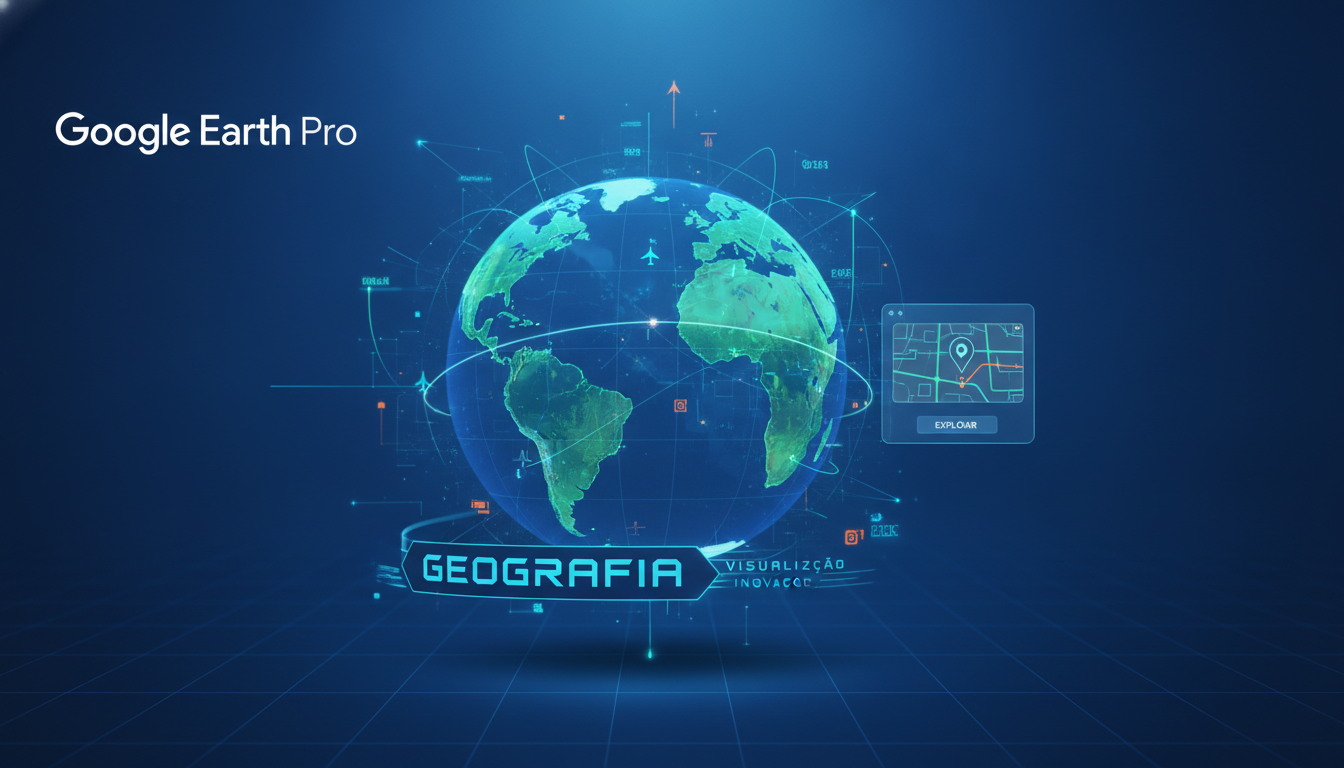 Google Earth Pro: Inovação em Visualização Geográfica