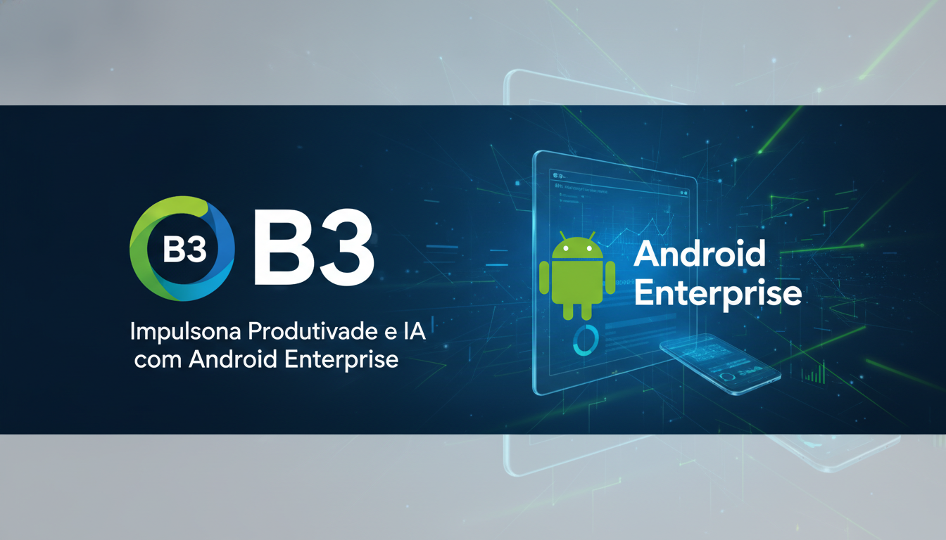 B3 Impulsiona Produtividade e IA com Android Enterprise