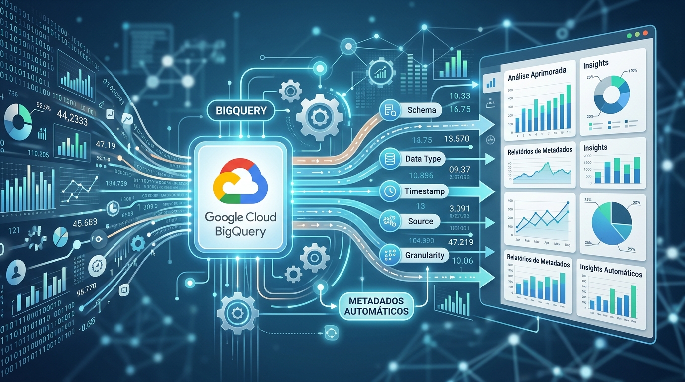 BigQuery Aprimora Análise com Metadados Automáticos